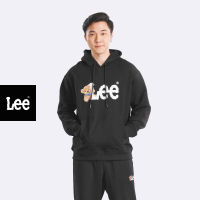 LEE เสื้อคลุมฮู้ดดี้ผู้ชาย คอลเลคชั่น Lee Bear ทรง Comfort รุ่น LE F423MHODN35