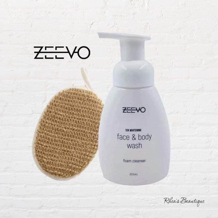 Zeevo Face and Body Wash Foam Cleanser Lazada PH