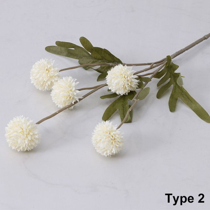 ดอกแดนดิไลออน5หัวสำหรับ-buket-pengantin-อุปกรณ์งานเลี้ยงงานแต่งงาน-sedition78am6น่ารักๆการจัดดอกไม้ดอกแดนดิไลออน