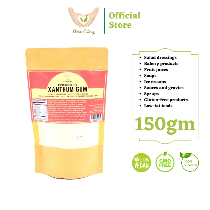 Clean Eating Xanthan Gum 150g Vegan & Halal Certified Lazada