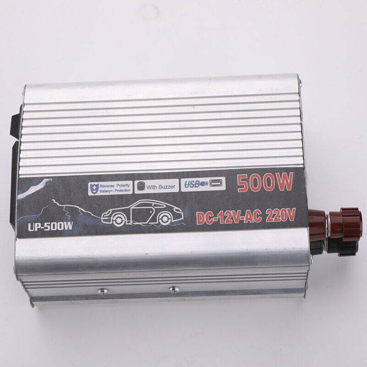 cod-อินเวอร์เตอร์-500w-car-power-inverter-500w-1000w-เครื่องแปลงไฟ-4usb-หม้อแปลงไฟ-12v-to-220v-อินเวอร์เตอร์-เครื่องแปลงไฟ