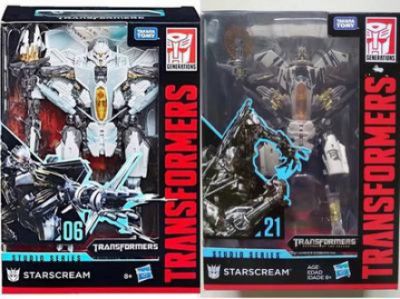 Hasbro Transformers Studio Series Ss12 wl Ss21 Ss06 Starscream Voyager Class Action Figure ของเล่นสะสม Gift