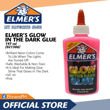 Elmer's Glow In The Dark Liquid Glue - Pink
