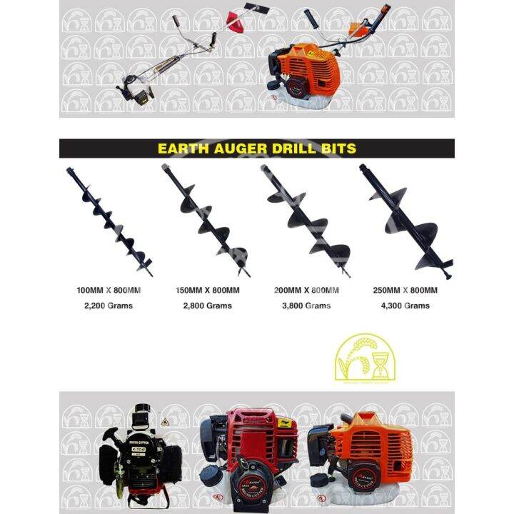 Soil Drill Bits / Earth Auger Drill Bit for Earth Auger Attachment on
