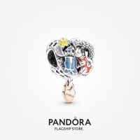 Official Store Pandora 14k Rose Gold Plated Disney Ohana Lilo &amp; Stitch Inspired Charm