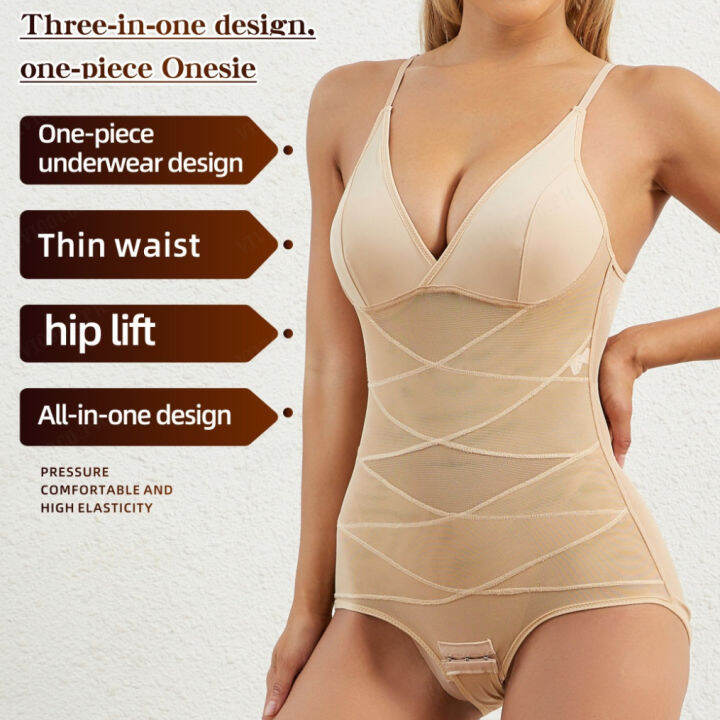 ciuciu Waist Cincher Bodysuit with Butt Lift and Abdomen Compression for a Flawless Figure