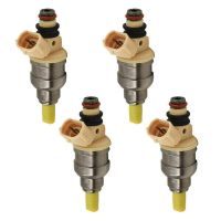 4Pcs INP-470 Fuel Injector Nozzle for Suzuki Sidekick X-90 Chevy 1991-1998 1.6L INP470 Parts 195500-2400