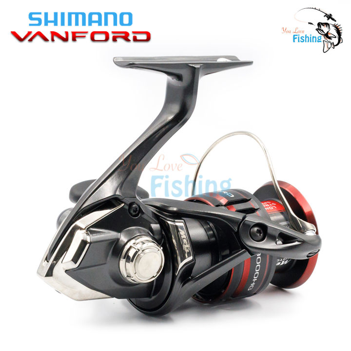 รอกสปินรุ่นใหม่ล่าสุด-shimano-vanford-ลื่นมาก-น้ำหนักเบา-มีให้เลือก-8-เบอร์-ชุดเฟืองขับแบบ-micro-module-ii-ทนทาน