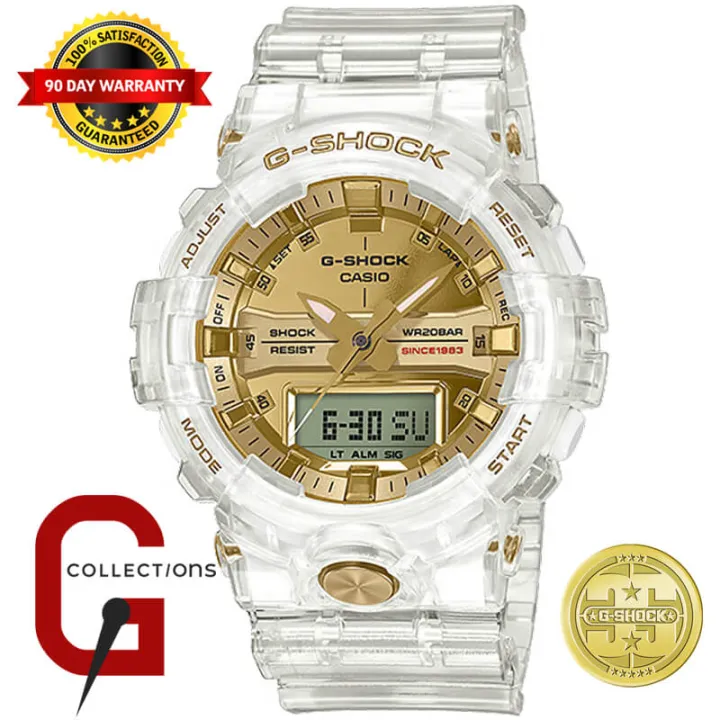 gold mens g shock watch