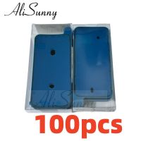 AliSunny กาวกันน้ำ100ชิ้นสำหรับ iPhone 13 12 11 Pro 8 7 6S Plus X XS Max XR สติกเกอร์3M ปิดด้านหน้าหน้าจอ LCD เทปกรอบ