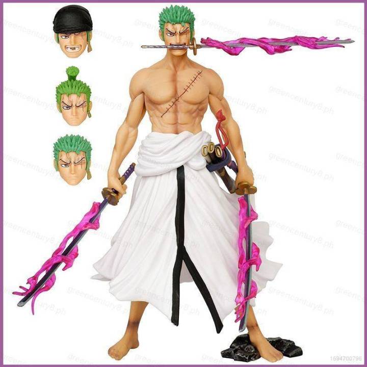 gc8-โมเดลฟิกเกอร์-one-piece-roronoa-zoro-สี่หัว-ของเล่น-ของสะสม-สําหรับตกแต่งบ้าน