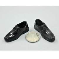 ALILAZA Black 1/6 Lace Up Shoes สำหรับ 12 MALE Action FIGURE BODY