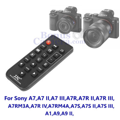 รีโมตคอนโทรลโซนี่ A1,A7,A7 II,A7 III,A7R,A7R II,A7R III,A7RM3A,A7R IV,A7RM4A,A7S,A7S II,A7S III, A9,A9 II,A77 II,A99 II,A6400,A6500,A6600 ใช้แทน Sony RMT-DSLR2 Remote Control