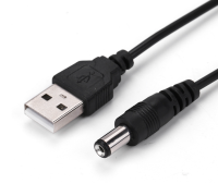 สาย USB แปลงเป็น หัวแจ็ค DC 5.5mm x 2.5mm ยาว 50เซนติเมตร สำหรับ อุปกรณ์ อิเล็กทรอนิกส์ เช่น MP3/MP4 Player กล้อง อุปกรณ์เน็ตเวิร์ค