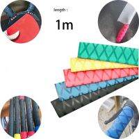 1m Non-slip Heat Shrink Tube Fishing Waterproof Wrap Fishing Rod Badminton Racket Grip Cable Sleeve Wrap Tubing Wire Protector