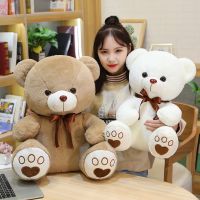 High Quality 35/50/60CM 5 Colors Lovely Bow-Knot Teddy Bear Doll Stuffed Animal Bear Plush Toys Lovers Girls Birthday Baby Gift