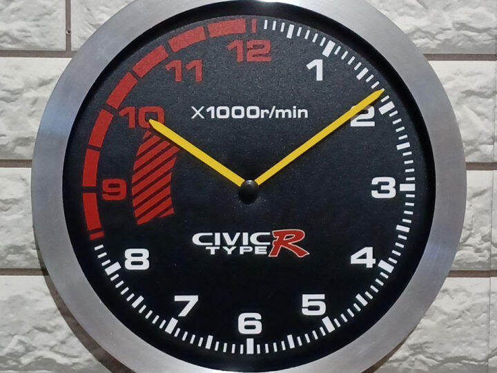 Honda Civic TypeR Gauge Inspired Wall Clock Lazada PH