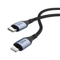 OWIRE Nylon PD20W (C to L) Data Cable Charge &amp; Sync สายชาร์จ for iP 12  max, 11  11 XS Max XS XR X 8 Plus 8 Tablet 12.9 10.5 ,Tablet Air 3 10.5 ,Tablet mini 5 Fast  PD20w