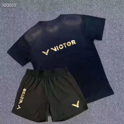 Victor The New 2023 Men And Womens Badminton VV Suit Shorts Quick-Drying Wicking Fabric Quality Tipping Custom VT