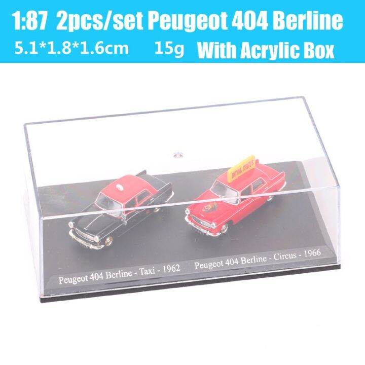 1-87-scale-small-classic-universal-hobbies-peugeot-404-berline-196-taxi-royal-circus-diecast-metal-car-model-toy-vehicle-replica