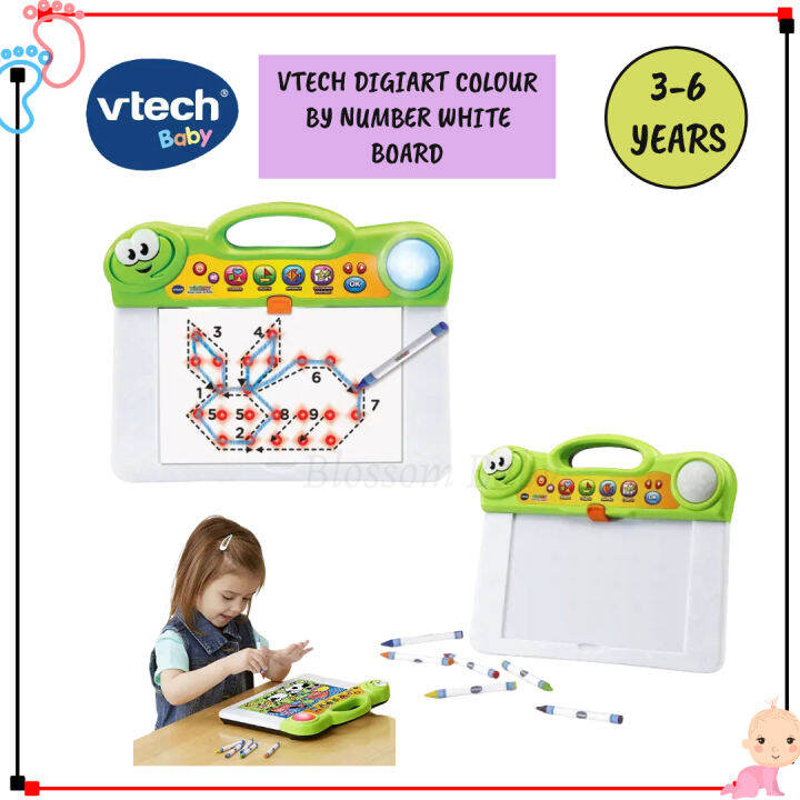 Vtech Digiart Colour By Number WhiteBoard Lazada