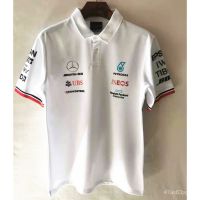 ขายดี เสื้อยืด ลายทีม AMG F1 Lewis Hamilton สีดํา สําหรับผู้ชาย 2021 AMG RONAS FORMULA ONE F1 POL