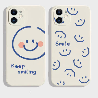 【สำหรับ iPhone】เคสโทรศัพท์ Smile Power ป้องกันการชนกันเหมาะสำหรับ for iPhone 14 Pro Max 13 Pro Max/12/11 Pro/11/XS Max/XR/X/8/ 7 Plus