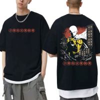 Anime One Punch Man Graphic Short Sleeve T-shirt Funny Men Manga Oversized T Shirts Unisex Strongest Hero Saitama Sensei Tees