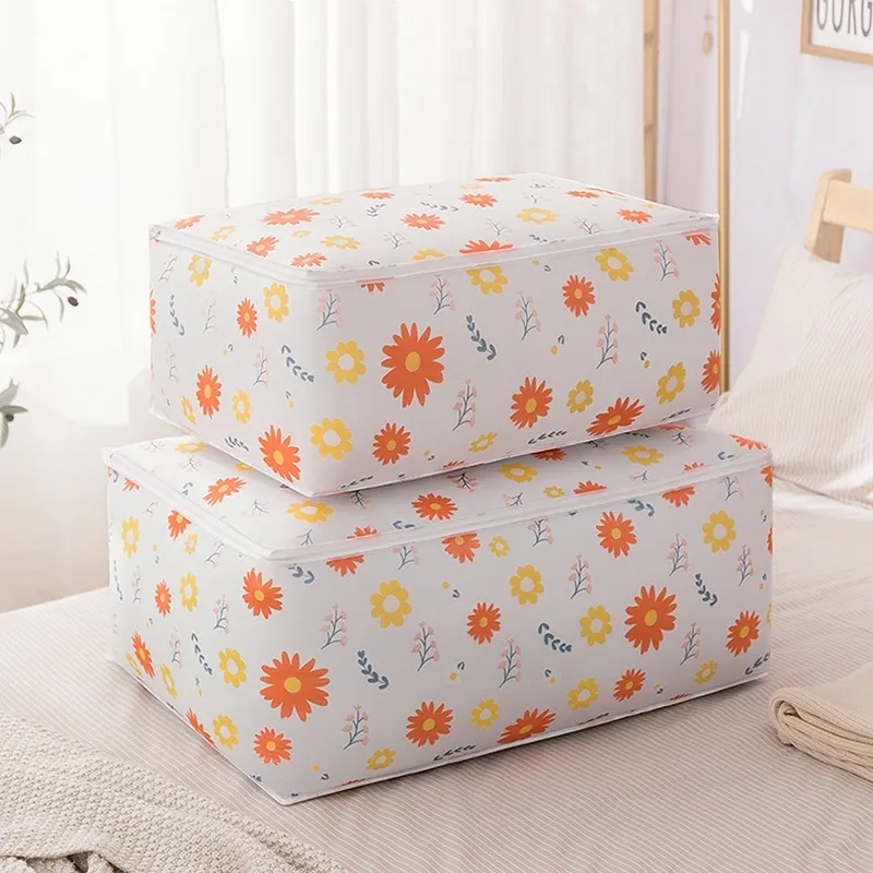 Oxford Foldable Storage Bags Blankets Duvets Quilted Bag Wardrobe Organizer  Plus Size Bolsas Almacenaje Ropa Rangement