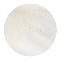 Yibuy 45cm Diameter Thin Skin Drums Head Depilatory Thinskin Replacement Material for Bongo Drums / Shaman Drums Beige