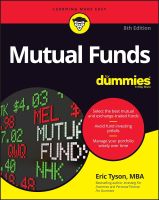หนังสืออังกฤษ Mutual Funds For Dummies (8Th Ed.)