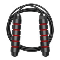 【CW】Skipping Rope Speed Weighted Jump Rope Workout Training Gear Adjustable Steel Wire Home Gym Fitness Boxing Equipment