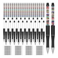 300 Plastic Ballpoint Pens Assorted Pen Set Includes 20 Ballpoint Pens 40 Extra Refills 240 Beads