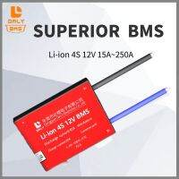 【In-Stock】 Trendy deals Mall Daly ฮาร์ดแวร์ BMS 18650ลิเธียมแพ็ค Li-Ion 4S Bms 12V 15A ~ 250A พอร์ตทั่วไปที่มีความสมดุลสำหรับพลังงานแสงอาทิตย์