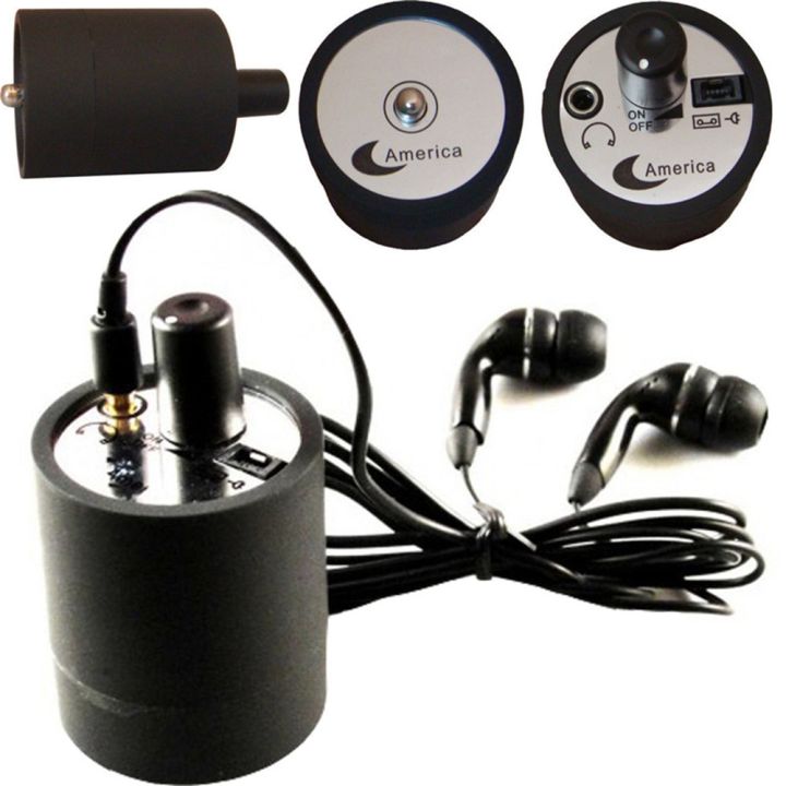 original-tt042การได้ยินจากหูผ่านอุปกรณ์ผนังbugการได้ยินไมโครโฟนกำแพงเสียงs-pyเครื่องมือเสียง