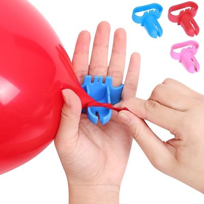 1pcs Balloon knotter latex balloon fastener easily knot Party Supplies