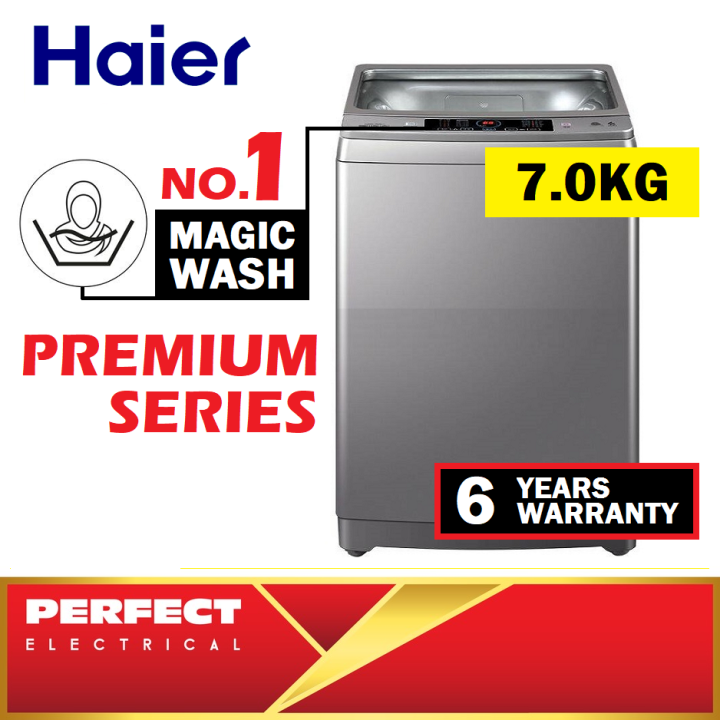 Haier 7KG Full Auto Washing Machine HWM70M1201 Top Load Washer Lazada