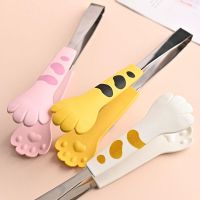 Cartoon Cat Claw Food Clip Stainless Steel Barbecue Clip Sandwich Baking Clip Cute Kitchen Gadget