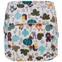 Hook &amp; Loop Baby Pocket Diaper - Suede Cloth Stay Dry Inner Waterproof Washable Reusable 4-16kg Eco Friendly For Boy Girl