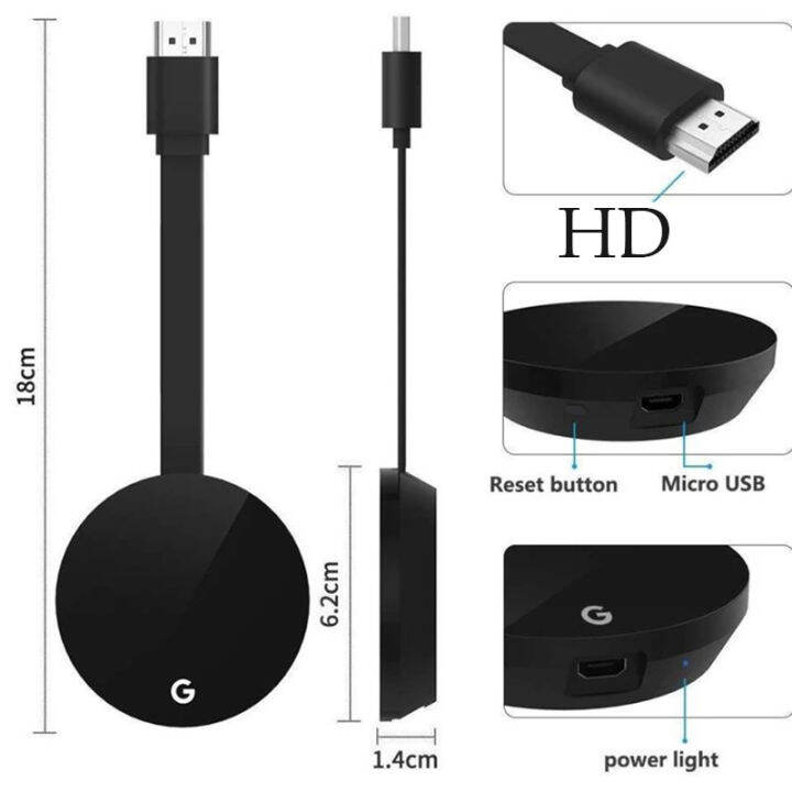 g2-smart-stick-ไร้สาย-wifi-display-dongle-1080p-รองรับ-hdmi-สำหรับ-chromecast-3-2ตัวรับสัญญาณสำหรับ-miracast-airplay