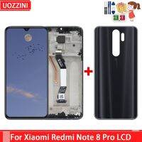 6.3 เหมาะสำหรับ Xiaomi Redmi Note 8 Pro จอ LCD พร้อมชุดเครื่องอ่านพิกัดหน้าจอสัมผัสเหมาะสำหรับ Xiaomi Redmi Note จอ8 Pro พร้อมกรอบ