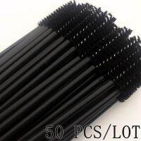 ความงาม50ชิ้น/ล็อตสีสัน Handle Mascara Wands Applicator Lash Eye Lashes แปรงเครื่องสำอาง Maquiagem Cilio Makeups Tool