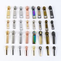 10/20Pcs 3# 5# Zipper Slider for Nylon Zips Bag Zipper Repair Kit Clothes Replacement Zip Puller Head Sewing Cursor Lock Pull Door Hardware Locks Fabr