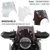 Front Windshield NEW For Husqvarna Norden 901 2022-2023 Motorcycle Accessories Wind Deflector Smoke Gray