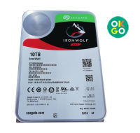 HDD (ฮาร์ดดิสก์แนส) 10TB SEAGATE IRONWOLF 7200RPM SATA3 ( ST10000VN0004 )