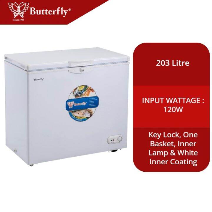 Butterfly Chest Freezer 203L BCFWG21 Peninsular Malaysia Lazada