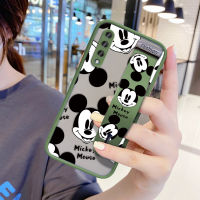 UCUC เคสโทรศัพท์เคสสำหรับ Xiaomi Mi A3 CC9e (สายรัดข้อมือ) กันกระแทก Frosted กลับ (Mickey) แผ่นUCUC เคสโทรศัพท์เคสสำหรับสาวนุ่มขอบฝาครอบเลนส์ป้องกันเลนส์โทรศัพท์บางเฉียบเคสโทรศัพท์