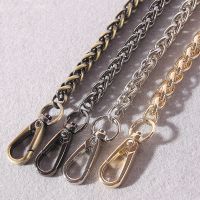 【CW】 Chain - 8mm Gold Silver Gun Black Brushed Detachable Purse Chain Belts Straps Handles