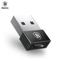 BASEUS USB ชายประเภท C หญิงอะแดปเตอร์ OTG Converter โน้ตบุ๊ค Type-C หญิง USB ที่ชาร์จตัวผู้ปลั๊กข้อมูลอะแดปเตอร์ OTG