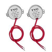 2PCS TYC30 High Quality Synchronous Motor AC12V Reversible Electric Motor with Wire Lead